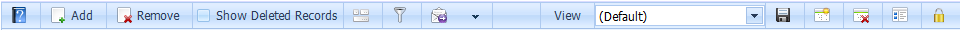 1. General Toolbar