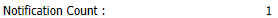 3. Notification Count