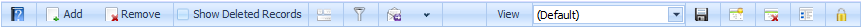 1. General Toolbar