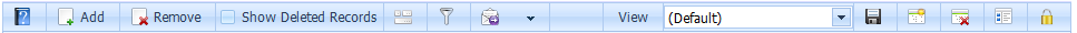 2. General Toolbar