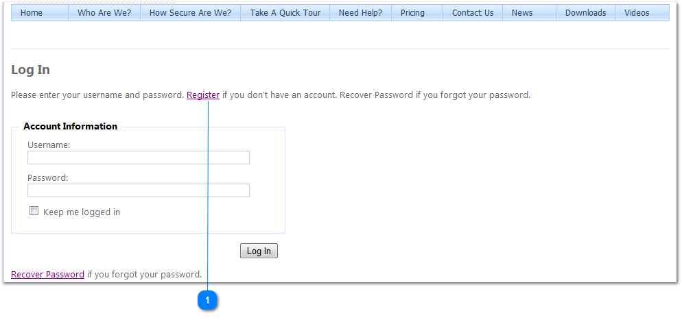 User Registration