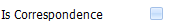 10. Is Correspondence