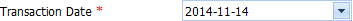 7. Transaction Date