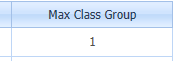4. Max Class Group