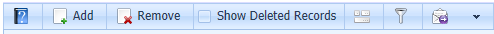 1. General Toolbar