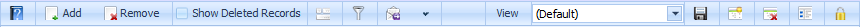 1. General Toolbar