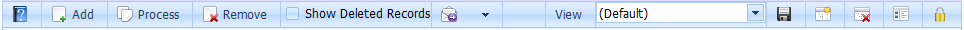 3. General Toolbar