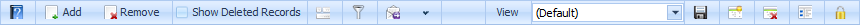1. General Toolbar