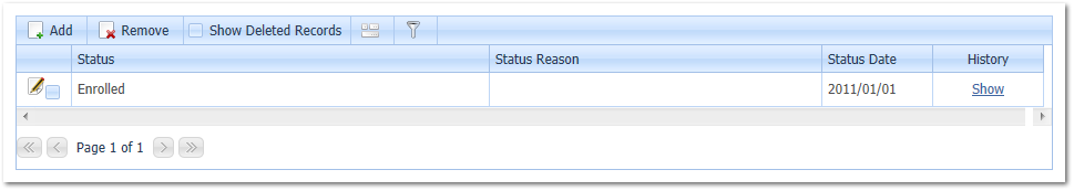 Statuses