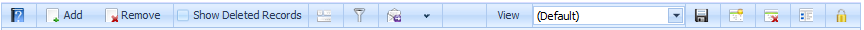 1. General Toolbar