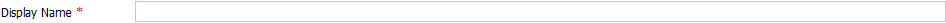 3. Display Name