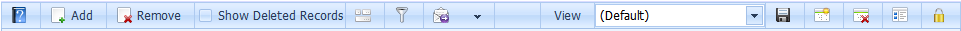 2. General Toolbar